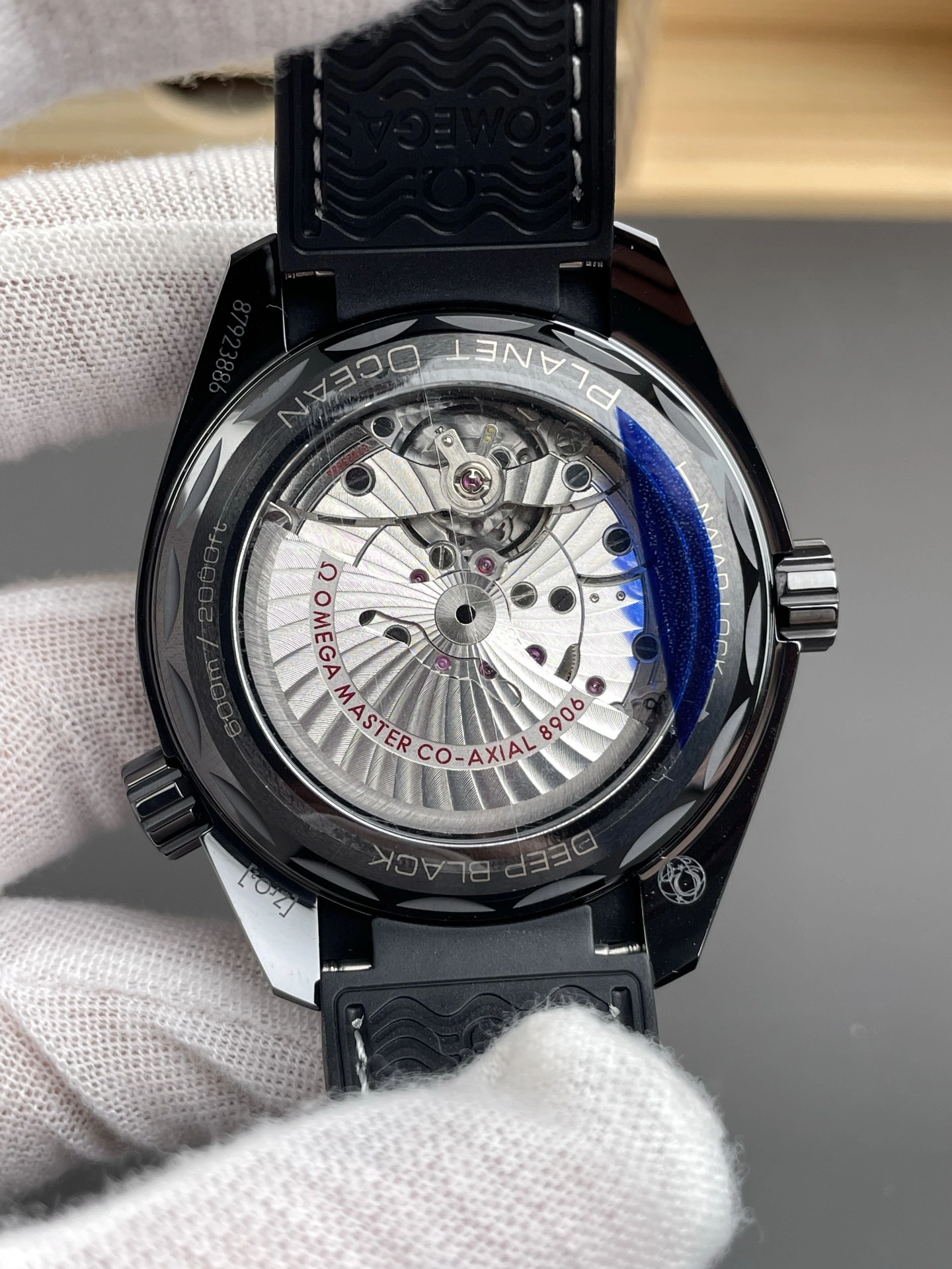 Trendsetting CBD Factory Omega Seamaster Planet Ocean 600M GMT 45.5mm “Deep Black” (215.92.46.22.01.001) 1:1 Super Clone – DD8906 Movement 303